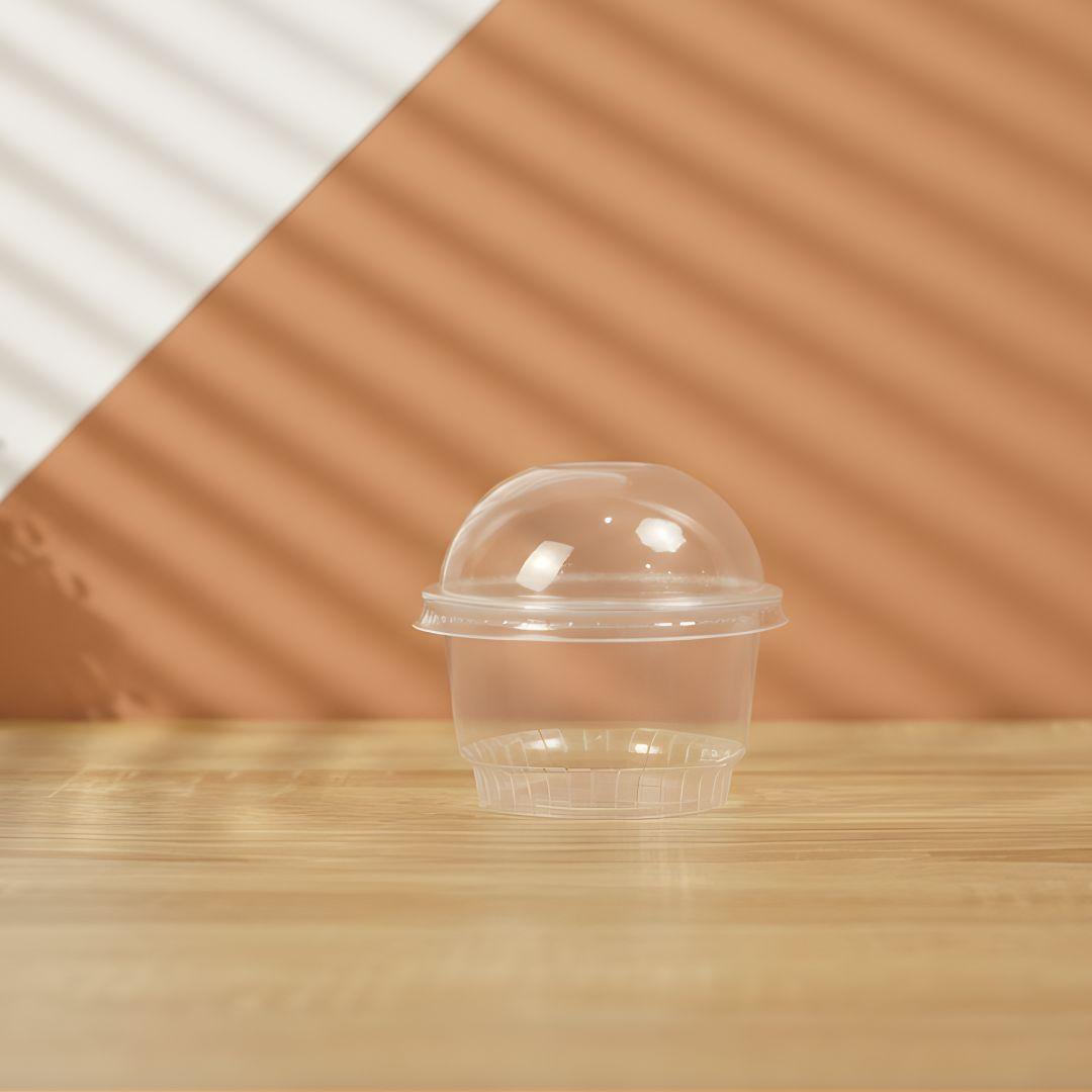 250 ml Shaffof Plastik Desert Idishi – Shirinliklaringiz Uchun Mukammal Tanlov!
