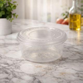 2 Litrli Shaffof Plastik Togʻora (240x82 mm)